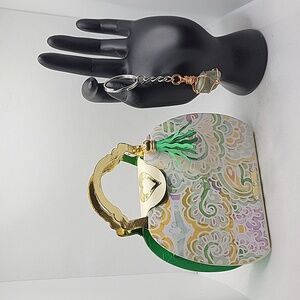 GREAT GIFT! Gemstone Keychain & Purse Gift Box